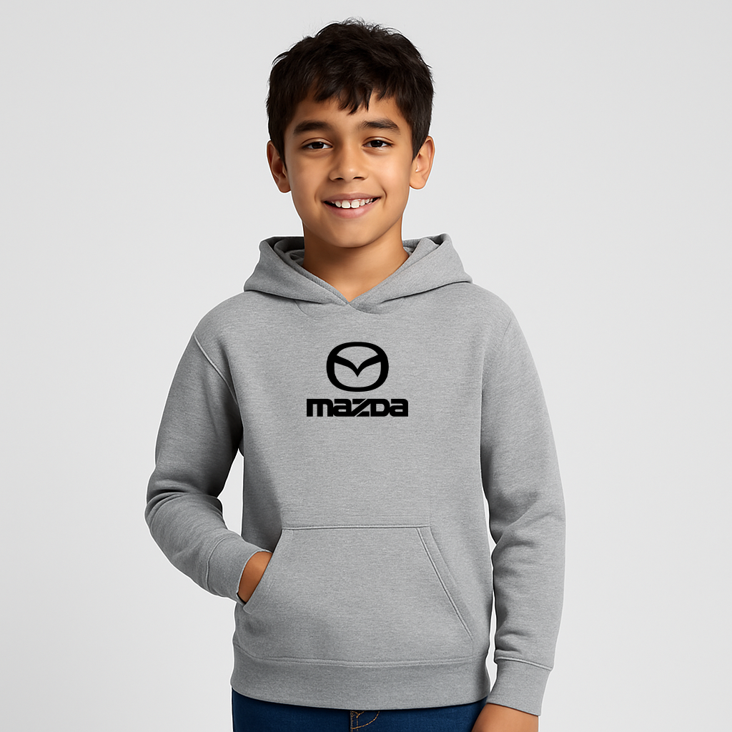 Youth Kids Mazda Car Pullover Hoodie